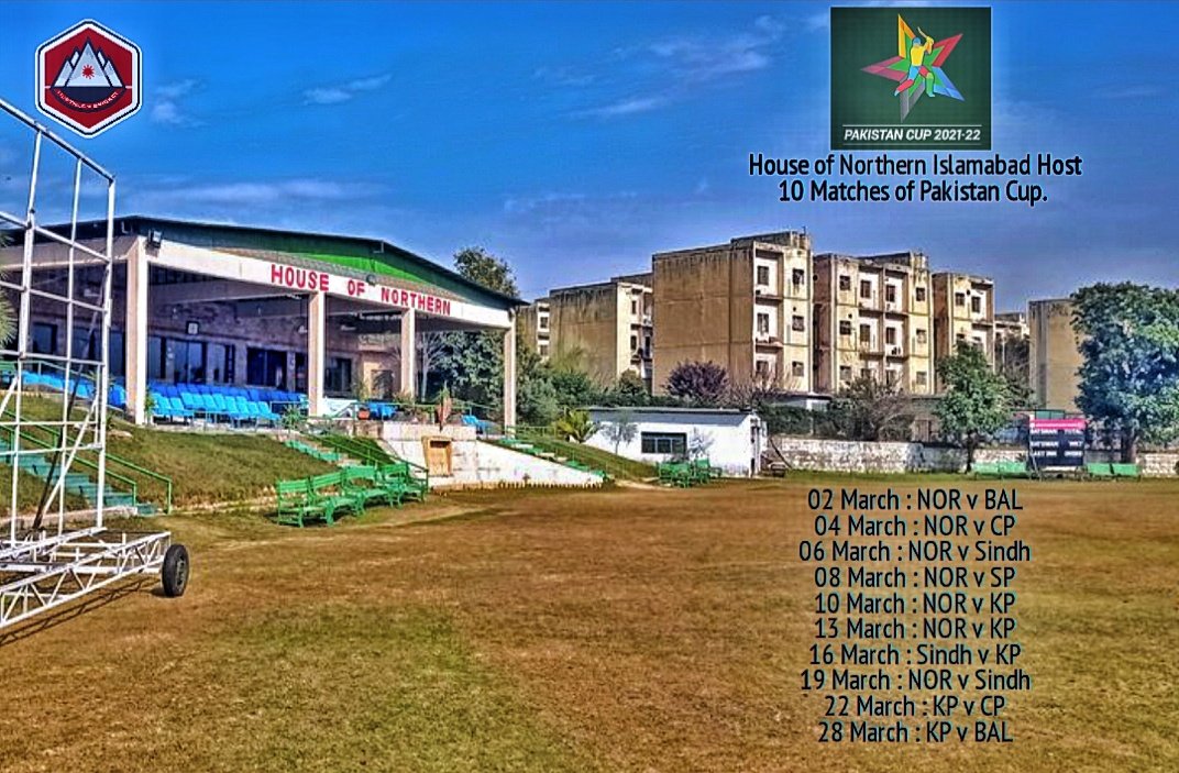 House of Northern Islamabad Host 10 Matches of Pakistan Cup 2022
#LevelHai #HarHaalMainCricket