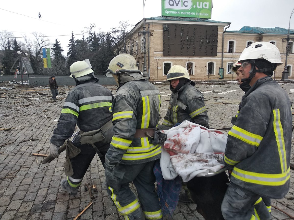 нападение на харьков