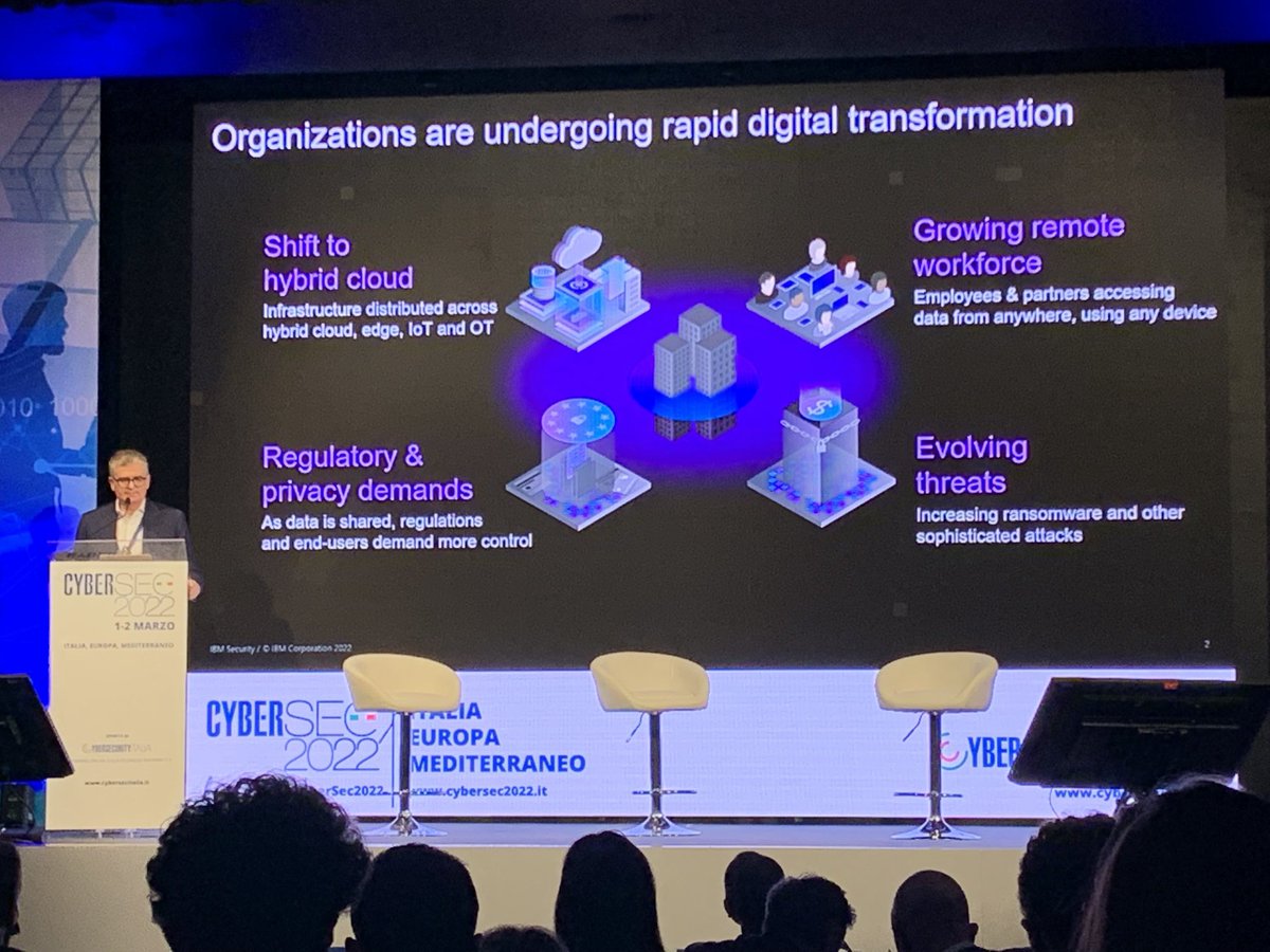 ⁦<a href="/IBMItalia/">IBM Italia</a>⁩ ⁦<a href="/TeodonnoF/">Francesco Teodonno</a>⁩ #cybersec2022