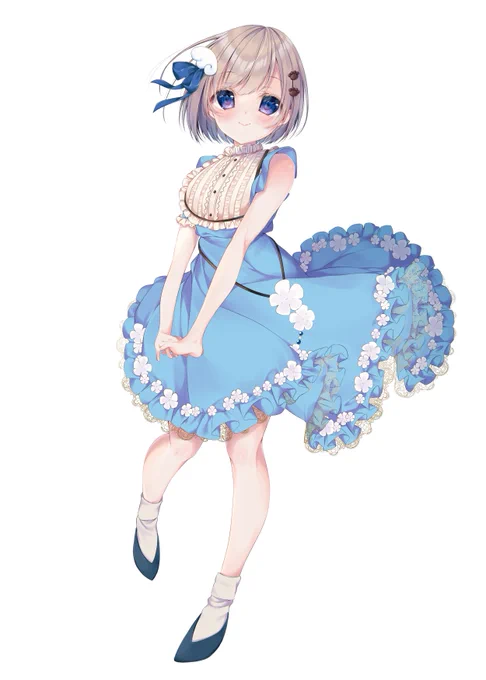 【お仕事報告】
Vtuberしろの様のキービジュアルを担当させていただきました!
愛らしさのあるポージングでぶわっと風が通り過ぎたような涼しさが感じられる一瞬を切り取りました!
こちらもグッズ販売があるようです!よろしくお願いいたします!✨ https://t.co/4bvdynzSc9 