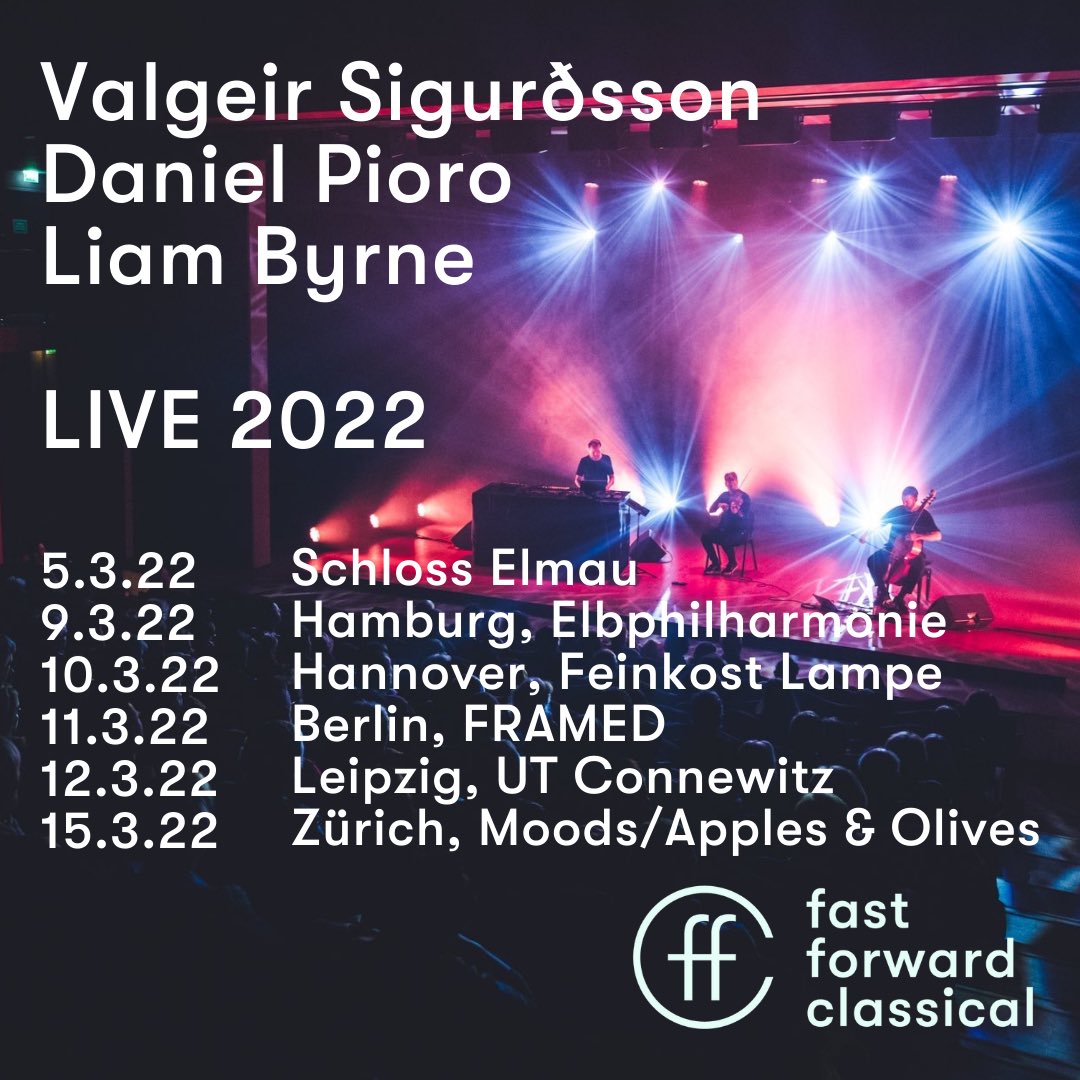 fast forward classical (@ffwdclassical) on Twitter photo <a href="/ValgeirS/">Valgeir Sigurðsson</a> & @LiamByrneVdG & @DanielPioro Tour März 2022! 🎫👉 ffwd-classical.de/live/ #ffwdclassical #proartehamburg <a href="/KDGoette/">KD Goette</a> <a href="/feinkostlampe/">feinkostlampe</a> <a href="/utconnewitz/">UT Connewitz</a> <a href="/SchlossElmau1/">Schloss Elmau</a> <a href="/elbphilharmonie/">Elbphilharmonie</a> #applesandolives 📷Gwendal Le Flem <a href="/ValgeirS/">Valgeir Sigurðsson</a> & @LiamByrneVdG & @DanielPioro Tour März 2022! 🎫👉 ffwd-classical.de/live/ #ffwdclassical #proartehamburg <a href="/KDGoette/">KD Goette</a> <a href="/feinkostlampe/">feinkostlampe</a> <a href="/utconnewitz/">UT Connewitz</a> <a href="/SchlossElmau1/">Schloss Elmau</a> <a href="/elbphilharmonie/">Elbphilharmonie</a> #applesandolives 📷Gwendal Le Flem