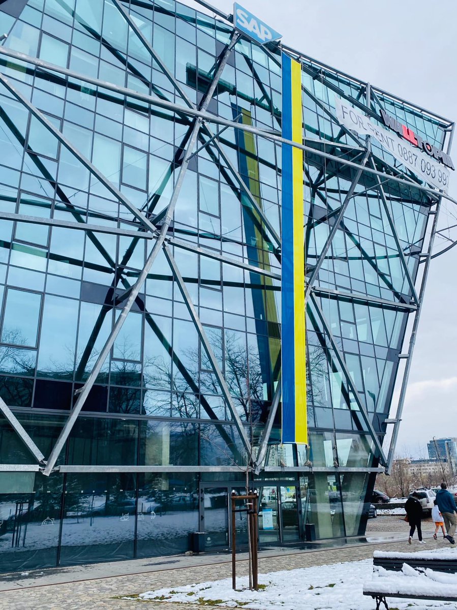 We support Ukraine in its fight for freedom and justice.