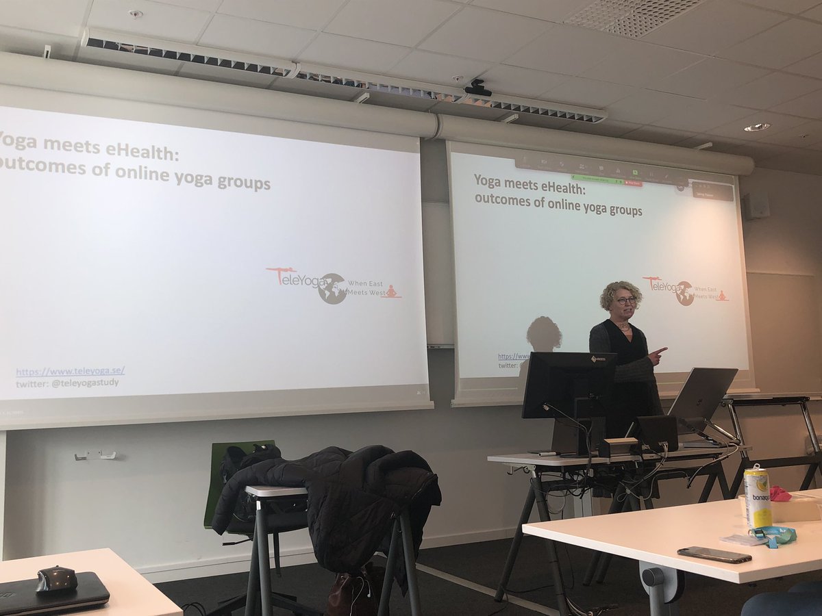 Great presentation on eHealth in Cardiovascular care during a lunch meeting organized by the focus areas of <a href="/liu_universitet/">Linköpings universitet</a> e-Health and CircM!

Thank you:
<a href="/prof_stromberg/">Anna Strömberg, RN, PhD, FESC, FAHA, FAAN</a> <a href="/PeterJo05356114/">Peter Johansson</a> <a href="/NaokoPKato1/">Naoko P. Kato</a> 

<a href="/HearteXg/">HearteXg</a> <a href="/teleyogastudy/">Teleyoga</a>