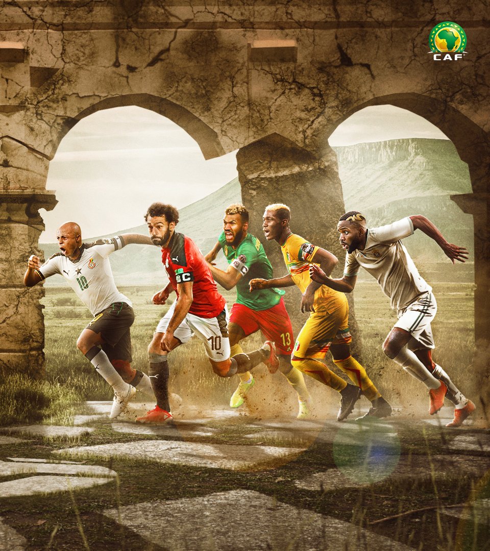 CAF_Online's tweet photo. Are you ready for the African #WCQ’s final round! 🤩

🇪🇬 🆚 🇸🇳
🇨🇲 🆚 🇩🇿
🇬🇭 🆚 🇳🇬
🇨🇩 🆚 🇲🇦
🇲🇱 🆚 🇹🇳

Who will make it to the #WorldCup? 🔥 https://t.co/QQpU5IYX9F