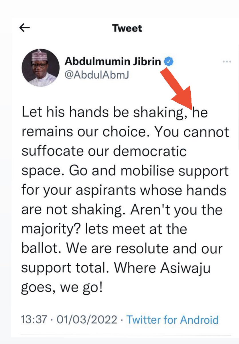 renoomokri's tweet photo. My video shook them. More embarrassing videos of Bola Tinubu coming, courtesy of Osinbajo campaigners. 

It is the lizard inside that shows outsiders where to look!

#TableShaker https://t.co/Rik0brgNMZ