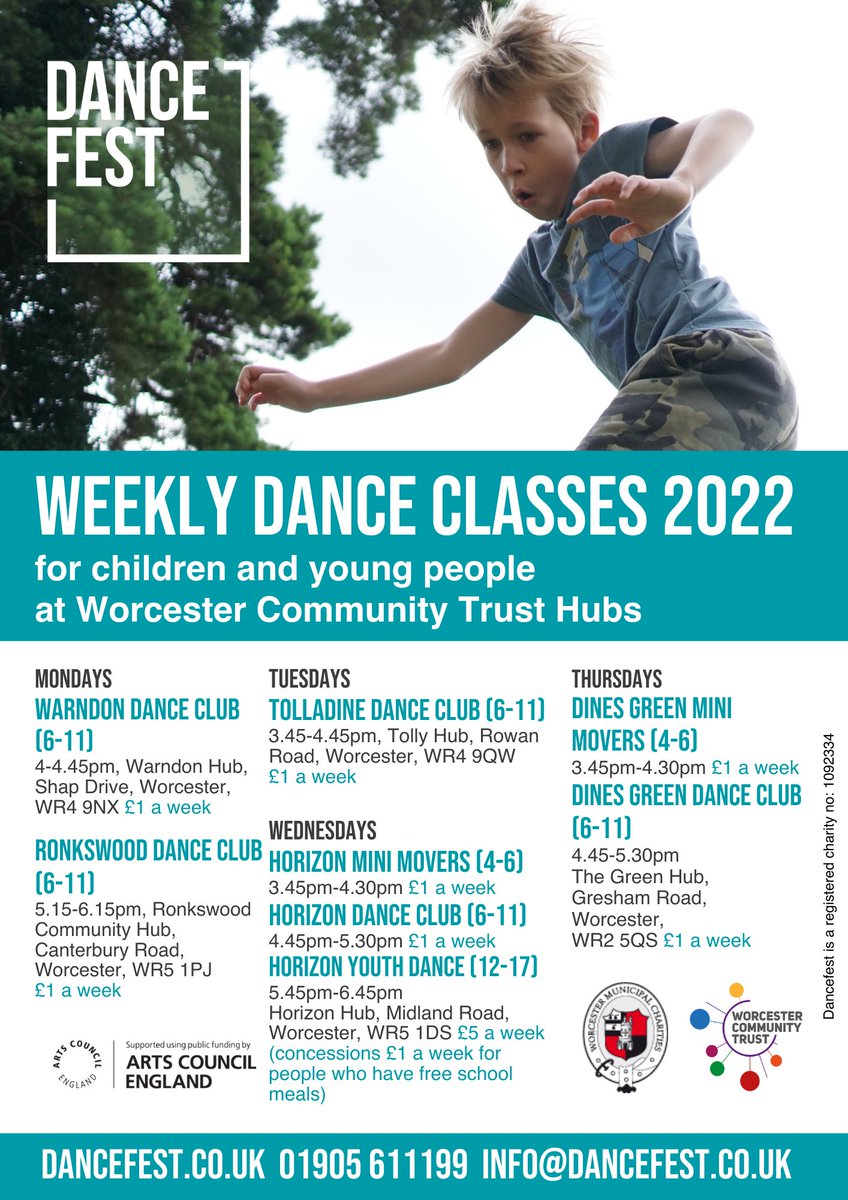Dancefest's tweet photo. 😃We love working with @WCTrust!😃

Check out our weekly fun and creative dance classes for children and young people at their Hubs. 

Come and try them - new faces always welcome!

Find all the details and book at 👉https://t.co/xsuQBYUjwp

📸 @infuseDANCE https://t.co/gyiTDtR5QT