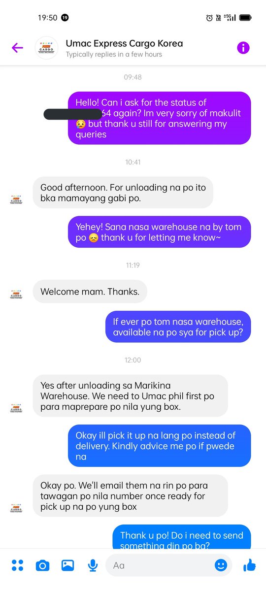 mondaycrumbs's tweet photo. #27_updates
semi-good news.
Talked to umac today and this was our conversation! Hopefully within this wee jebal :(( https://t.co/XjgUVIa7EQ