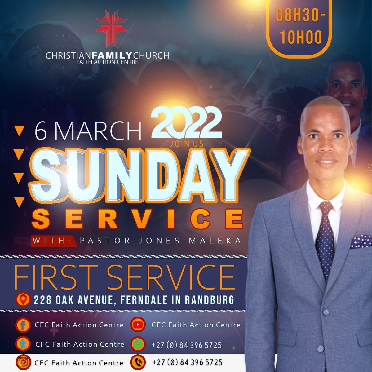 CFCFAC's tweet photo. Christian Family Church Faith Action Centre #Ferndale #Randburg https://t.co/o9ZtyBM5QK
