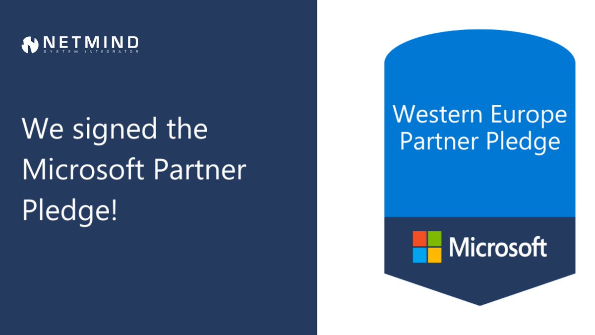 QuantureSpA's tweet photo. Dal 2019 ci impegniamo a rendere le nostre soluzioni sostenibili ed inclusive.
La firma al programma #MicrosoftPartnerPledge rappresenta un altro piccolo passo verso questa direzione.
#systemintegrator https://t.co/kUfnpQOUp6