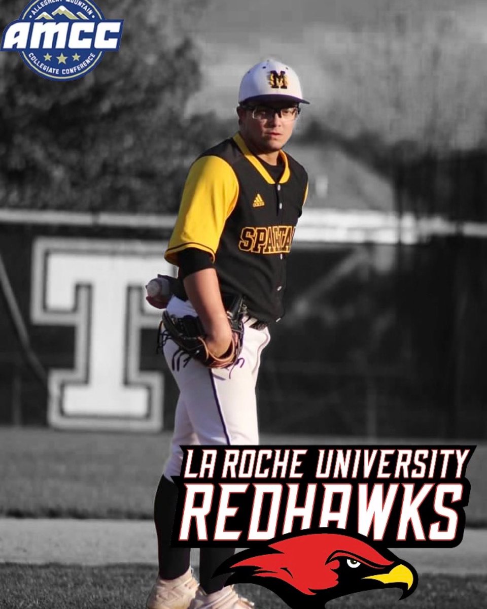 tarquinio_chris's tweet photo. I am blessed to announce my academic and athletic career at La Roche University! I am very thankful to all the family, coaches, and teammates for getting me to this spot. I will be spending my next 4 years as a Redhawk!⚾️⚫️⚪️🔴 @BaseballMontour @Spikes_Baseball  @LaRocheBaseball https://t.co/n5kbP4n1Uw