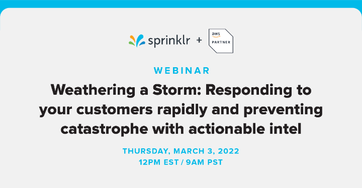 theRealFabK's tweet photo. Calling all utilities and power industry professionals– learn how your industry peers are using social listening to serve, inform, and protect customers while minimizing impact during crisis situations. Register for our webinar with @awscloud: https://t.co/PLhmt9ggqQ https://t.co/Us5n3pT7lH