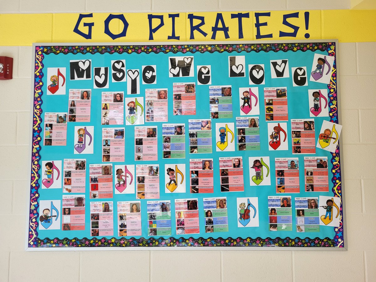 Happy #MIOSM !! Here is my board representing the music we love as staff members at @SBESPirates ! Music brings us together, all ages, all cultures, all communities! #togetherinmusic22
<a href="/MakeMomentsMatt/">David Row</a> <a href="/NCMEA/">NCMEA</a>