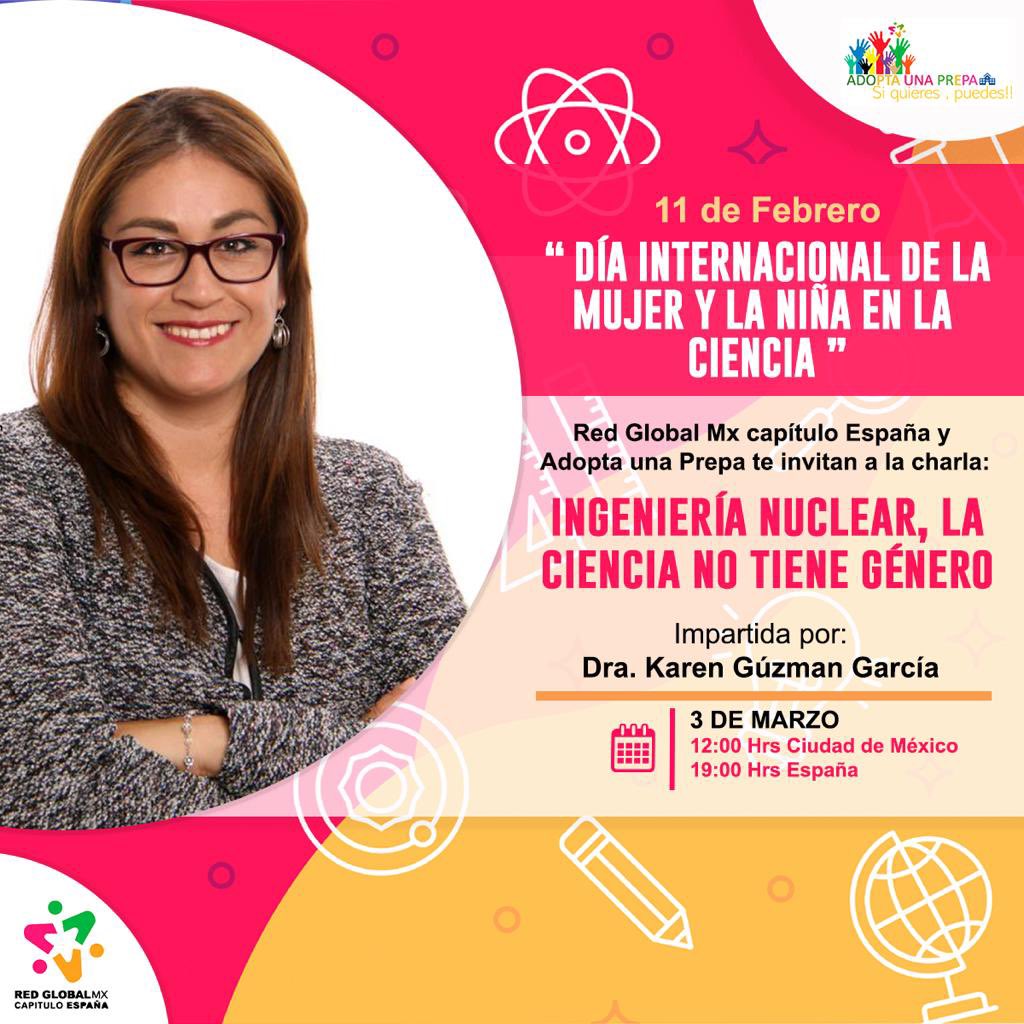 CECyTEOaxaca's tweet photo. El próximo jueves a las 12:00 hrs. no te pierdas una nueva charla de la @RedGlobalMxEsp con motivo del #DíaDeLaMujeryLaNiñaEnLaCiencia. Puedes seguir la transmisión en nuestro #FBLive: https://t.co/ceOy26V17j ¡Te esperamos!😀 #MujeresEnCiencia https://t.co/I10ao5pQ0x
