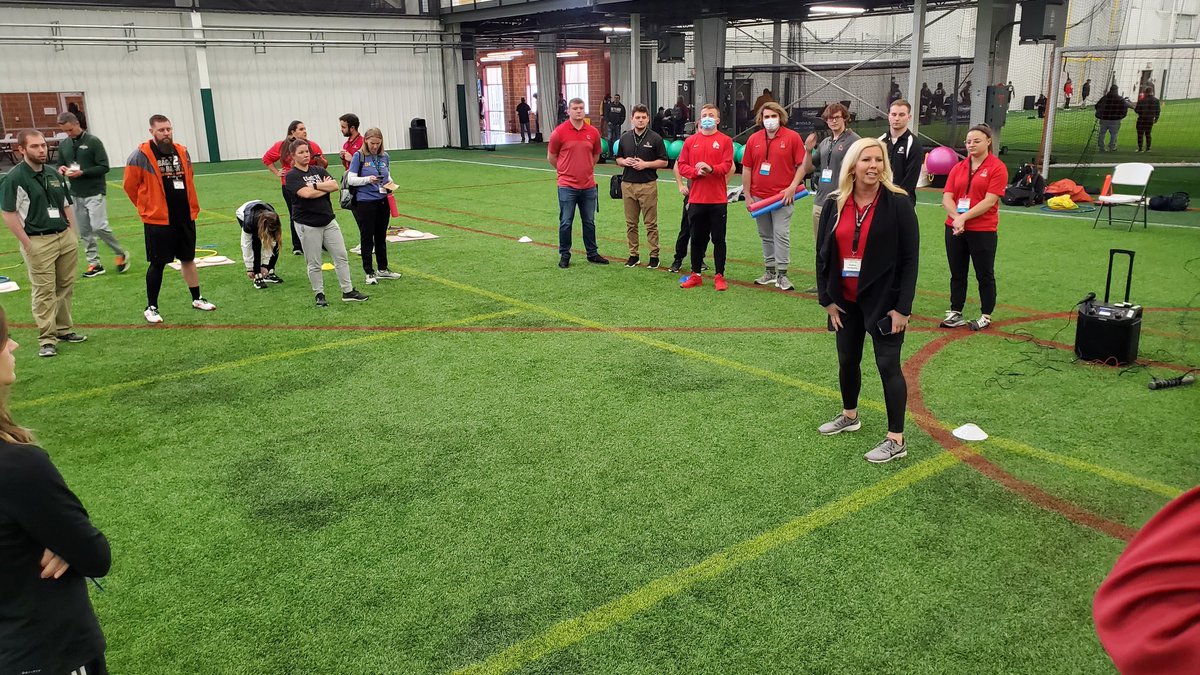 <a href="/dremurt/">andrea mcmurtry</a> &amp; the <a href="/BallState/">Ball State</a> students are getting us going at #INTOUCH22.