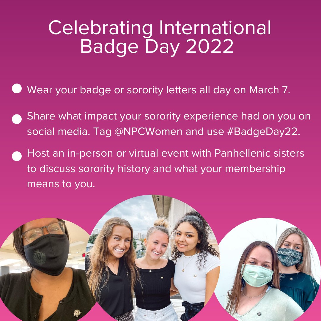 NPC on Twitter "International Badge Day is next Monday! We Invite