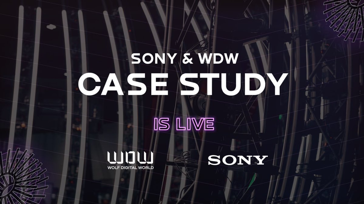 🔥We're excited to share that the @WDW_io &amp; Sony official partnership, and case study, have been announced. 

👉campaign.odw.sony-europe.com/dynamic/camera…

Check out our very own @Rob_Gryn, along with 'Polish Elon Musk' Mariusz Krol, as they showcase the future of photogrammetry. 

#BeYourOwnHero
