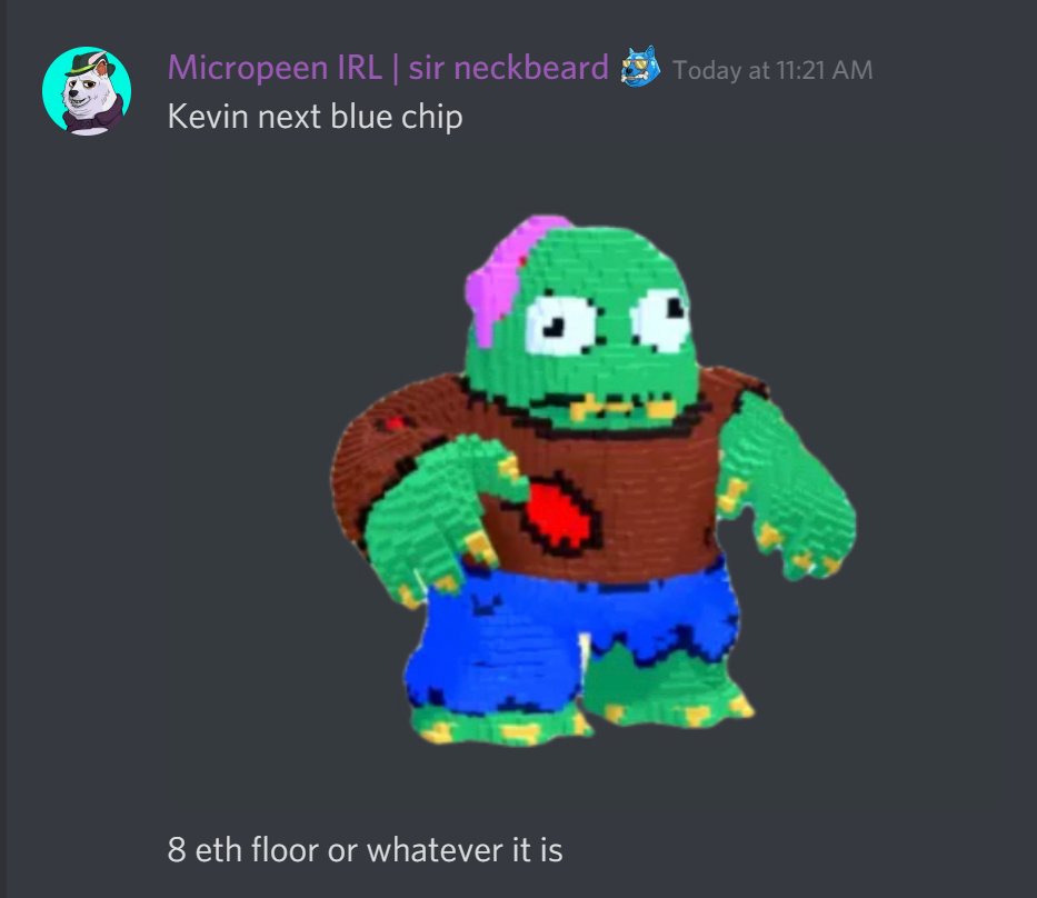CrypTardsNFT's tweet photo. We love Kevins from Pixelmon! https://t.co/1Pua27Pzdd