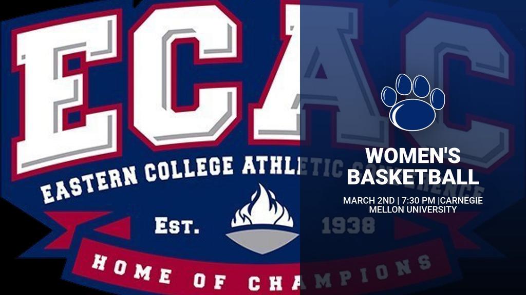 Qualified for the ECAC Tournament!! Semifinals March 2nd at 7:30 at Carnegie Mellon