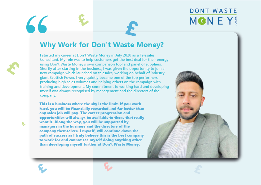 What's it like working for Don't Waste Money? Our employee's tell their own story. If your thinking about a new rewarding career move, take a look at our careers page: dontwastemoney.co.uk/career #careers #jobsearch #recruitment