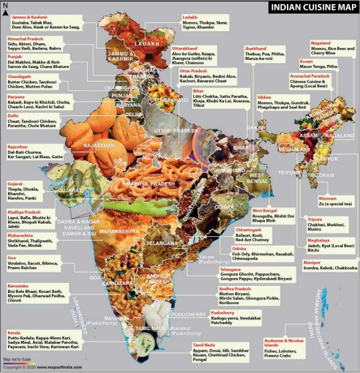 CGIMilan's tweet photo. India's Unity in Diversity!

@MinOfCultureGoI #EkBharatShreshthaBharat #AmritMahotsav #FoodsOfIndia https://t.co/vewodXJpjc
