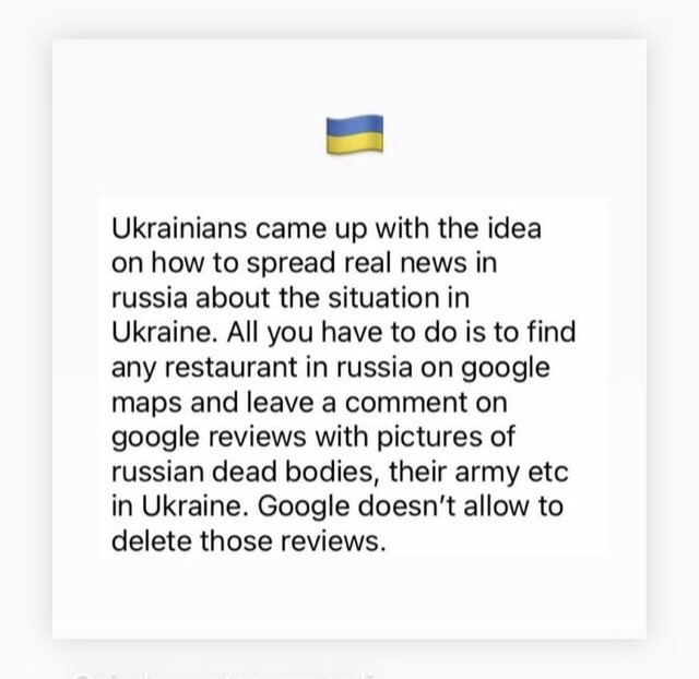 wendyevaK's tweet image. Hoping this is accurate

Spread the word

#FreeUkraine 
#PutinWarCriminal 
#RussianGoHome
#EndThisWar