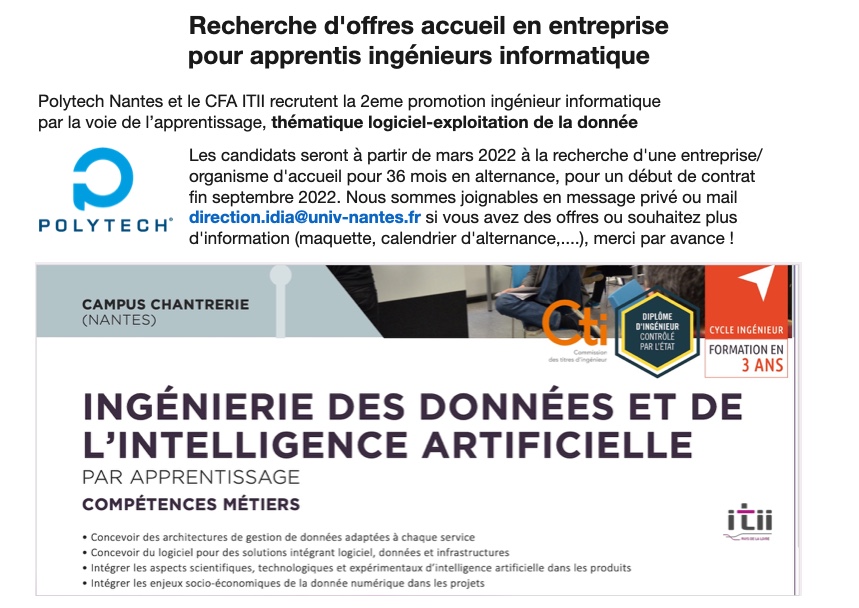 PolytechNantes INFO (@polytnantesinfo) on Twitter photo 