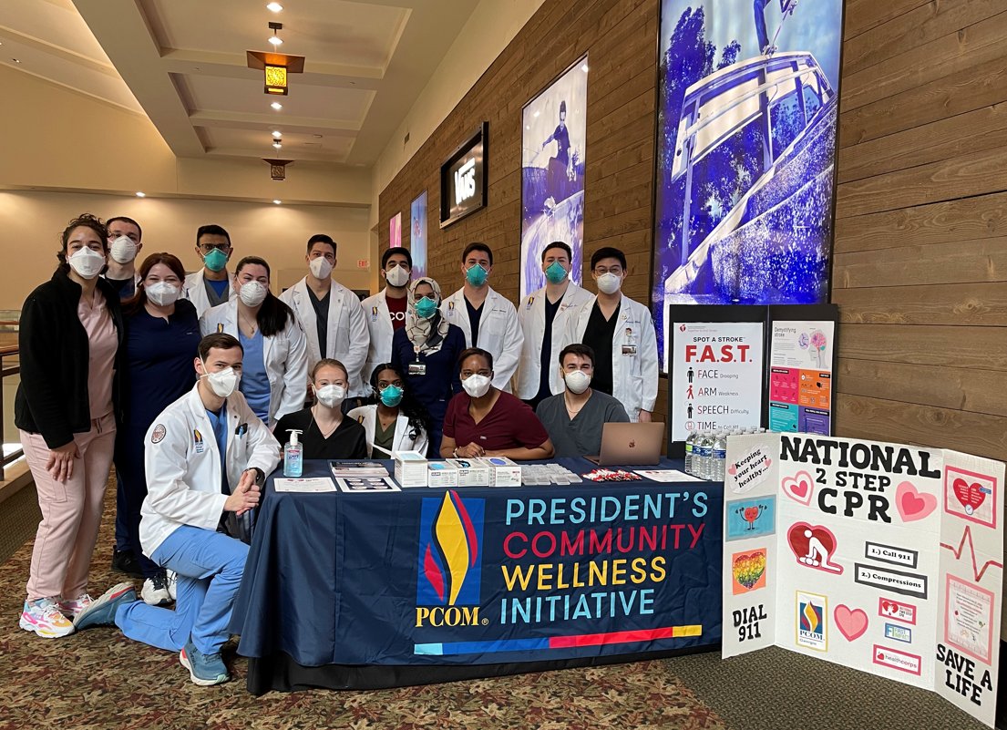 twostepcpr's tweet image. 📍PCOM Georgia's #TwoStepCPR event
Way to go team! 👏 To find an training event near you, follow us on social media or check out our map on twostepcpr.com !