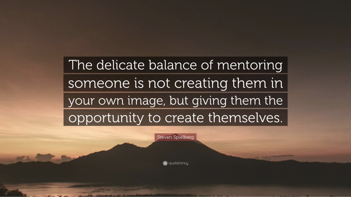 #Mentorship is an invaluable way for anyone to give back, and it's something I am deeply committed to.

What good is it to hold onto the lessons you've learned just for yourself? We should share our knowledge and root for others to grow and accomplish even greater things.