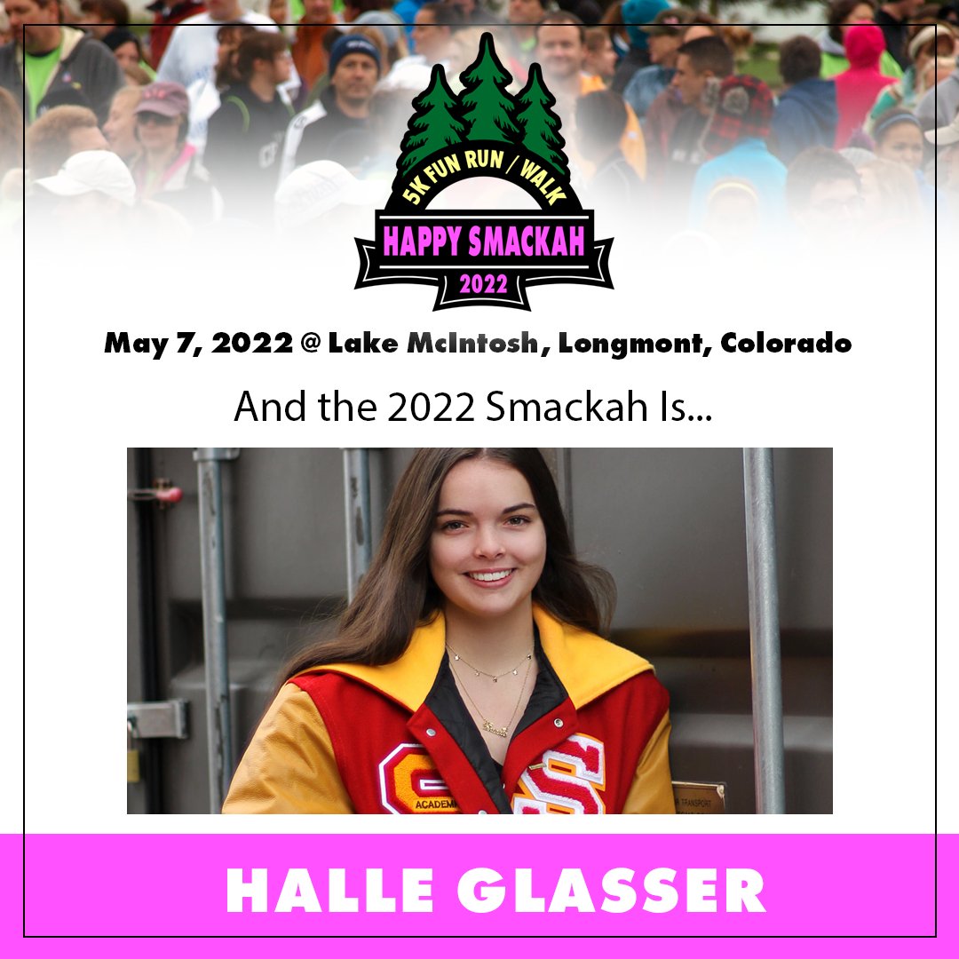 Halle Glasser is our 2022 Happy Smackah. Read her story and register for the Happy Smackah 5k Fun Run / Walk today! happysmackah.com/the-halle-glas…