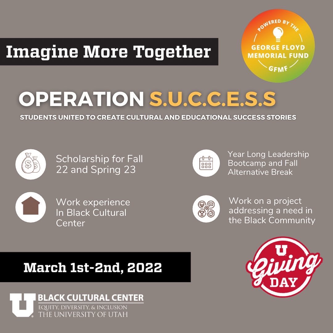 Black Cultural Center, University of Utah tweet media