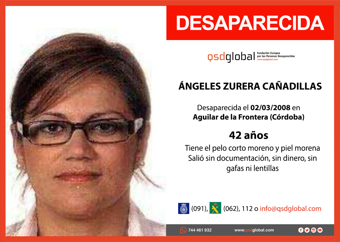 14 años sin Angelines 
Noche del 2 de Marzo del 2008. Angelines llega a su casa después de disfrutar de una tarde en compañía de su nuera
De madrugada recibe una llamada, la última a la que responde desde entonces
#NoLaOlvidamos
<a href="/plataformaangel/">Plat.AngelinesZurera</a> #desaparecida #aguilardelafrontera