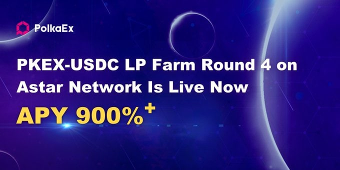 PolkadotSpace's tweet photo. โ๏ธ @PolkaExOfficial $PKEX - $USDC LP farming is now LIVE! on @AstarNetwork
โ๏ธ #PolkaEx is a cross-chain #DeFi suite consisting of a #DEX, a Launchpad & NFT usecases, and more.
๐ฝINFO
https://t.co/3sskWL99ZV
#PolkadotSpace https://t.co/0ZD5LXxl4S