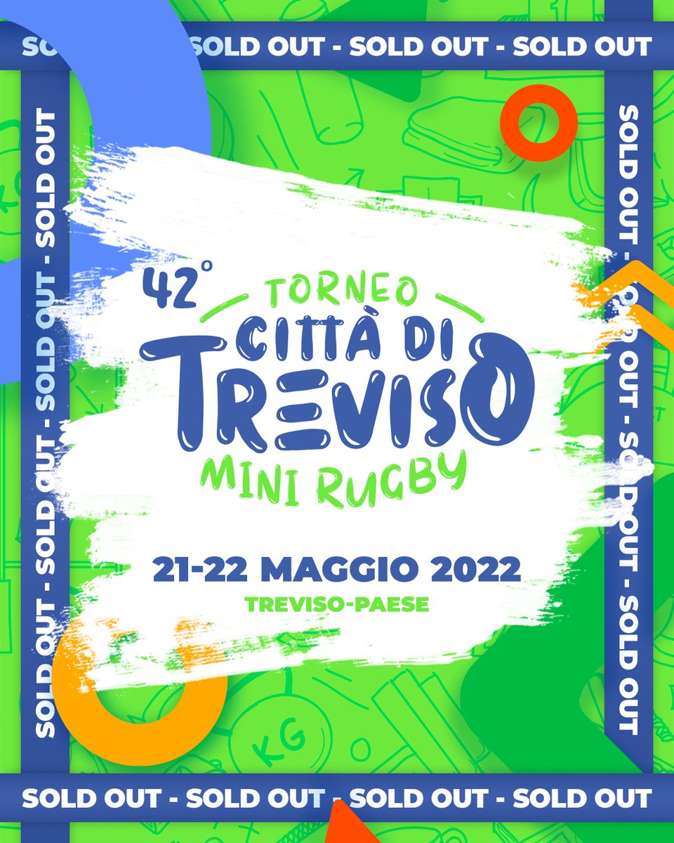 BenettonRugby's tweet photo. 🛑 Chiuse le iscrizioni al 42° TORNEO MINI RUGBY "CITTA' DI TREVISO"! In meno di 24 ore è stato raggiunto il numero massimo di partecipazioni prestabilite 😁

#WeAreLions #BenettonRugby https://t.co/ucW5Hhx2H5