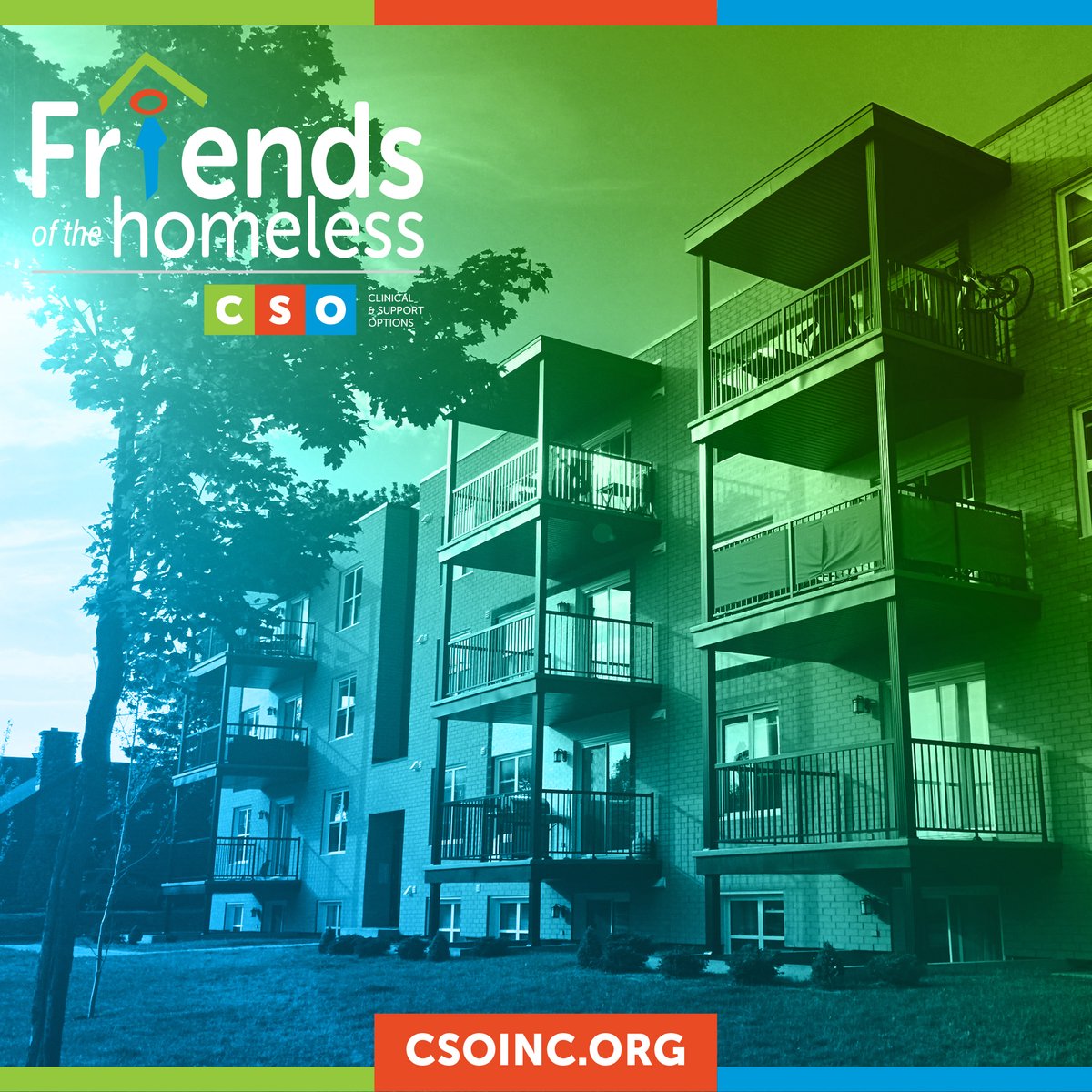 FOH, a program of nonprofit <a href="/csoincorporated/">CSO Inc.</a>, is *MUCH* more than "just" an emergency shelter. 

Last month alone, we helped place 21 adults into permanent housing, 14 into temporary housing, and 9 into higher levels of care (hospital, detox, rehab, group living, etc.).