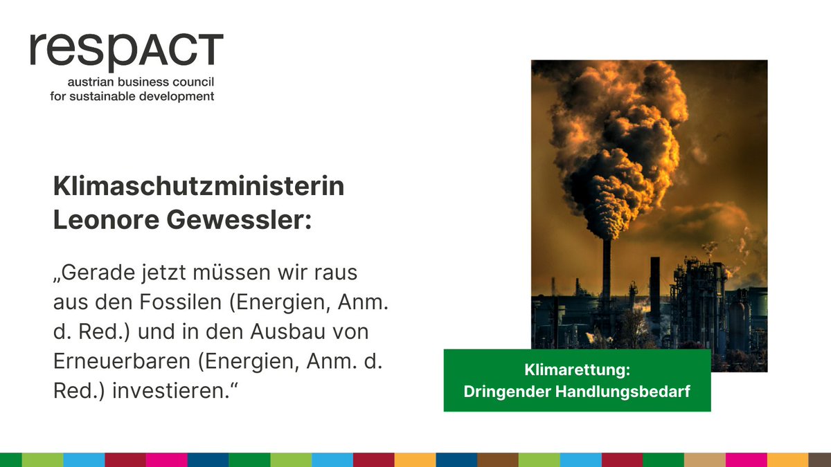 Der Bericht des UNO-Weltklimarats (IPCC) warnt davor, sich bei den Maßnahmen zur Klimarettung noch mehr Zeit zu lassen denn: „Gesunde Ökosysteme und eine reiche Artenvielfalt sind die Grundlage für das Überleben der Menschheit.“

orf.at/stories/324982…

#RESPonsibleACTion