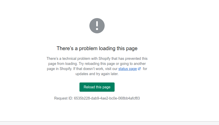 myturtlepie's tweet photo. @ShopifySupport From Chrome. Both Shopify Buy SDK, Shopify Admin for our store, etc. aren't responding at all. https://t.co/uvpUlc5rew