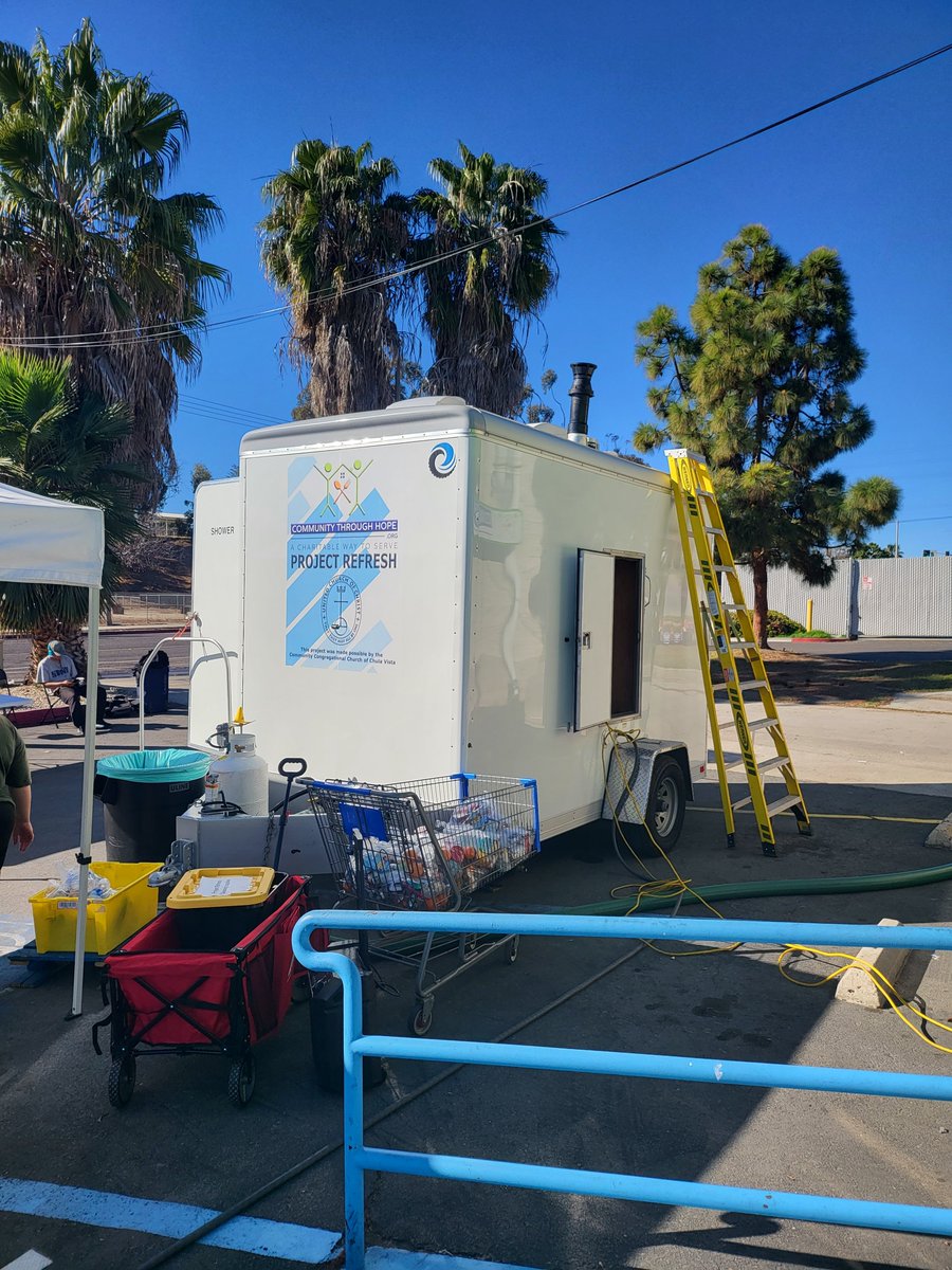 CTH465's tweet image. Exactly, well said. Everything in CV around the unsheltered crisis goes back to getting additional funding for the PD. Even right now as we run our #ProjectReFresh shower day the local PD is giving our clients a hard time.