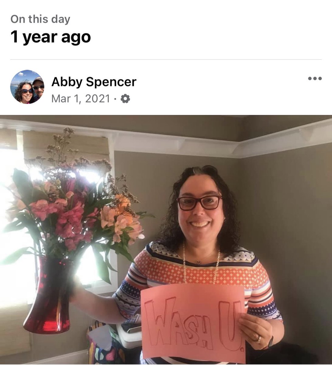 abbyWUim's tweet photo. 🥳🎉🩺⚖️🩺🤝📚📖🥼🥼🩺
Time flies when you’re having fun!🥳Hard to believe it’s been a year since I started at @WUDeptMedicine as #VCEducation &amp; Director of @WashUAcadEd! Loving all the opportunities to #SupportTrainees &amp; promote #MedEd!! #WomenInMedicine 
Grateful for my 🦦raft! https://t.co/UcCZsbR1Wt