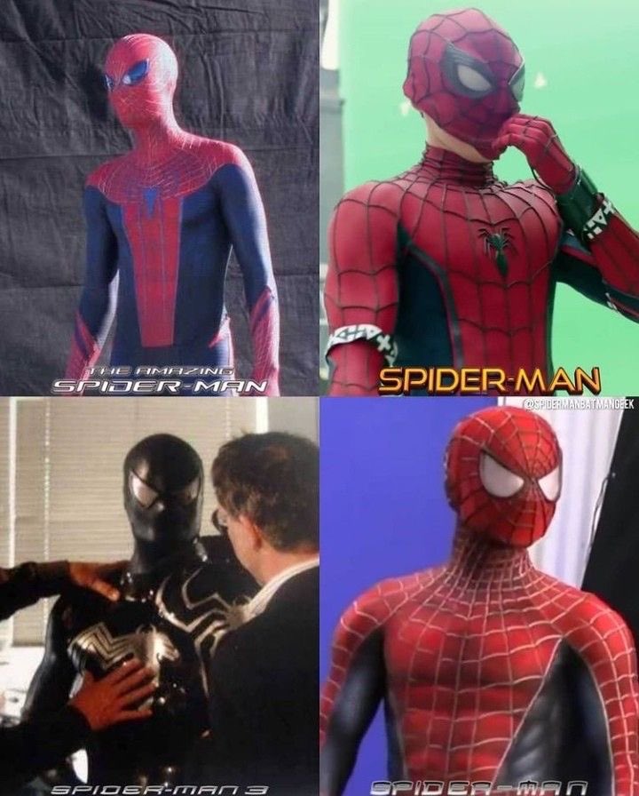 RT @TobeyGifs: All 3 Spider-Man Behind the Scene https://t.co/DCmzmZLOeN