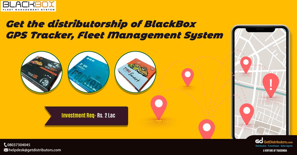 getdistributors's tweet image. Get the #distributorship of #GpsDevices like Togo Tracker, Togo Smart, and Togo Prime. To grab this #BusinessOpportunity, share your contact details.

Complete details: - bit.ly/3HATMPQ
Post your queries @ bit.ly/2VoulLA