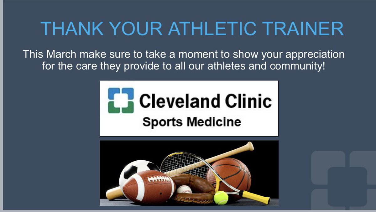 March is National Athletic Training Month.  We are lucky to have two of the very best AT’s there are keeping our Blue Devil student athletes safe, providing them with medical attention when needed, and getting them back in the game quickly and safely.  

Thank you Steve &amp; Kara!