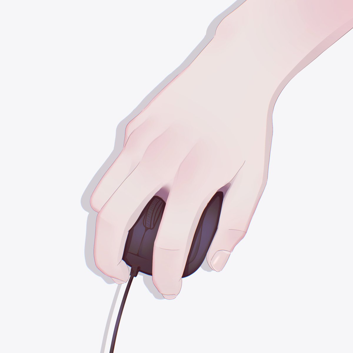 white background simple background solo holding close-up fingernails  illustration images