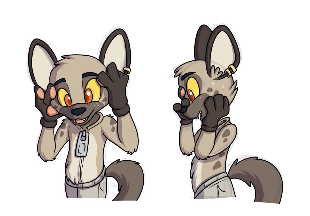 I wanted to draw my Yeen character from my #WearMeOut comic idea in these poses after seeing @/sh_in_ys cool art. Also I am thinking of giving him yellow eyes. #TFTuesday #makecomics #conceptart