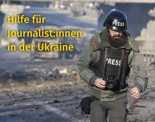 nrecherche's tweet image. Journalist:innen in der #Ukraine sind in Gefahr. Sie brauchen Schutz- und Notfallausrüstung. Gemeinsam mit @n_ost, @fragdenstaat, @ReporterOG und der @tazgezwitscher Panter Stiftung haben wir eine Spendenaktion gestartet:  netzwerkrecherche.org/blog/hilfe-fue…
📷 Efrem Lukatsky