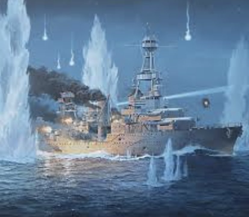 #OTD USS HOUSTON (CA-30) and HMAS PERTH are sunk • 1 MARCH 1942 “she went down fighting” - the horror of the #deathrailway lay ahead for survivors. 

#javasea #Houston #usshouston #HMASPerth #POW #FEPOW #Thailand #kanchanaburi #WWII #wartime #navalsinking #shipwrecks #USNavy