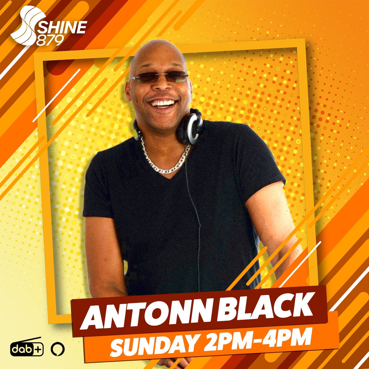 DjAntonnBlack's tweet photo. Very pleased to announce my new weekly show ‘The Sunday Shakedown’ 2-4pm every Sunday on @Shine879 https://t.co/IM5zejNs5w