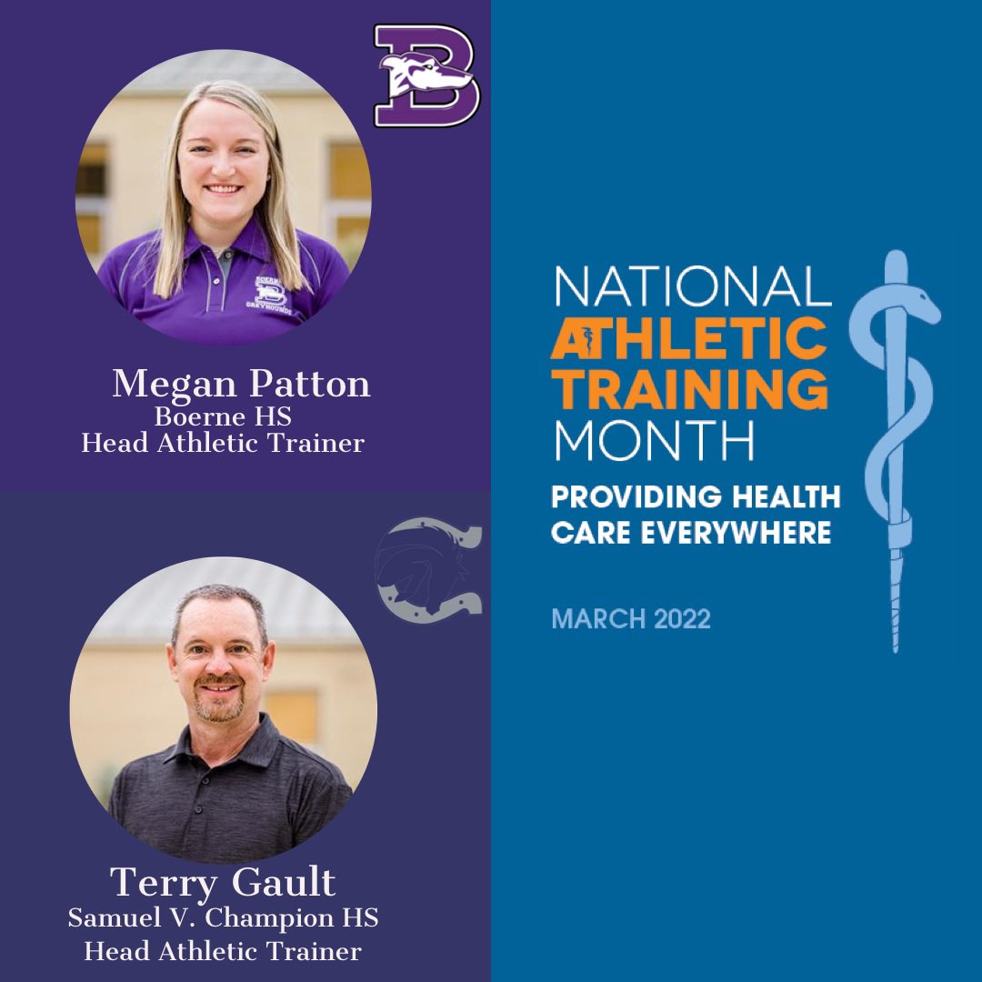Happy National Athletic Training Month! #AT_Family⚕️