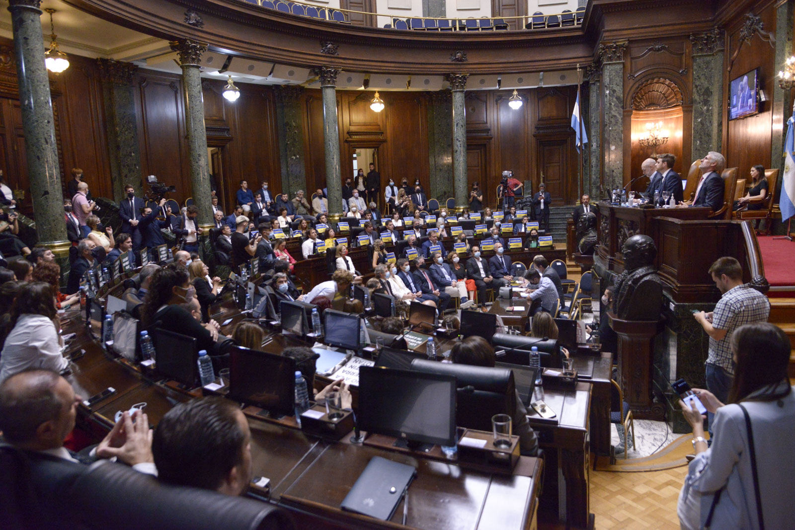 Con la mirada puesta en 2023, Rodríguez Larreta abrió el año legislativo porteño