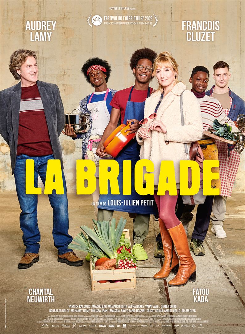 AVANT-PREMIÈRE : "LA BRIGADE"
MERCREDI 16 MARS À 14H30

En présence du réalisateur Louis-Julien Petit, de l’actrice Audrey Lamy ainsi que des jeunes présents dans le film, Amadou Bah et Demba Guiro (qui a été formé en cuisine par Catherine Grosjean au Lycée Hôtelier de Treignac)