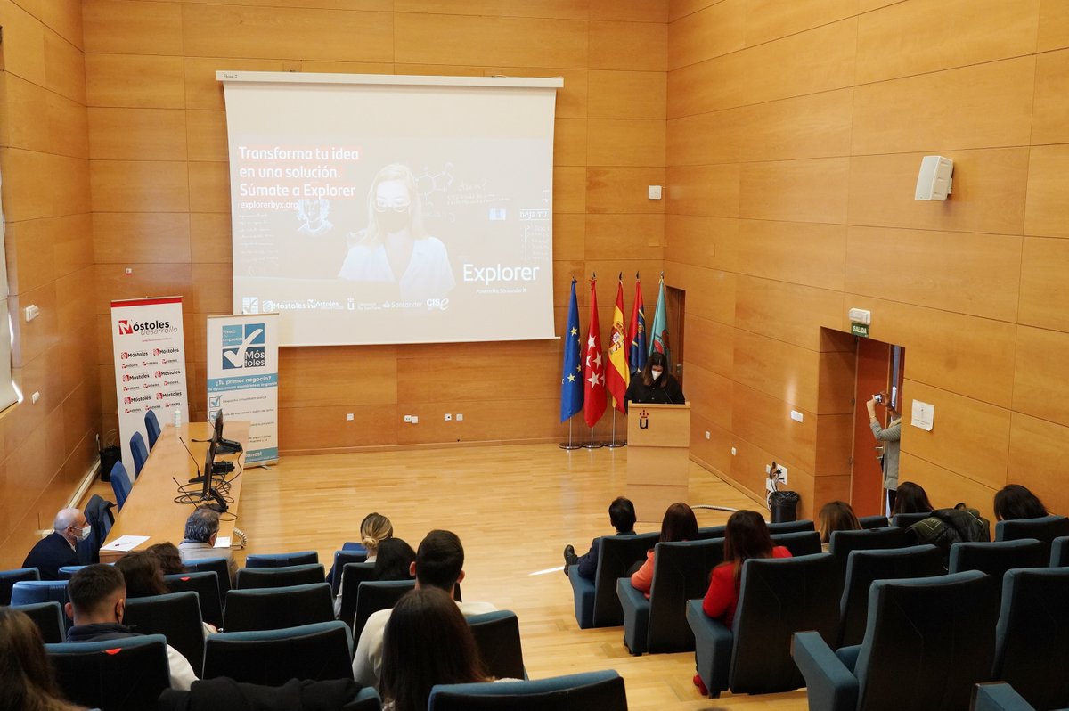 AytoMostoles's tweet photo. La @urjc impulsará 19 nuevos proyectos dentro del programa #ExplorerURJC 2022, a través del @ViveroEmpresasM y de Santander Universidades. El programa lleva 11 ediciones fomentando el espíritu emprendedor de los jóvenes. https://t.co/dKDftB8W2S
#Móstoles @mostdesarrollo https://t.co/GlVGuFEbmo
